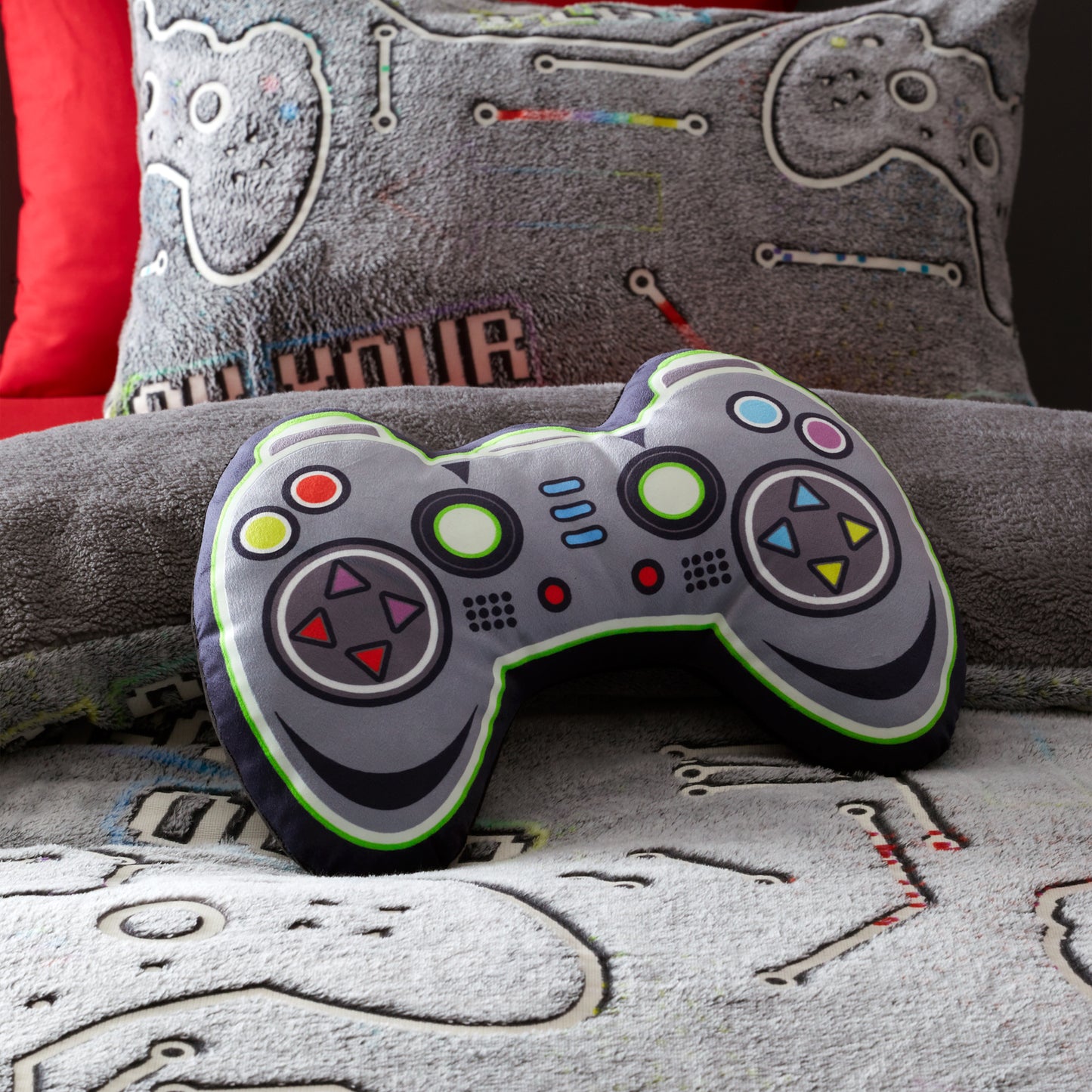Game Over Controller Cushion