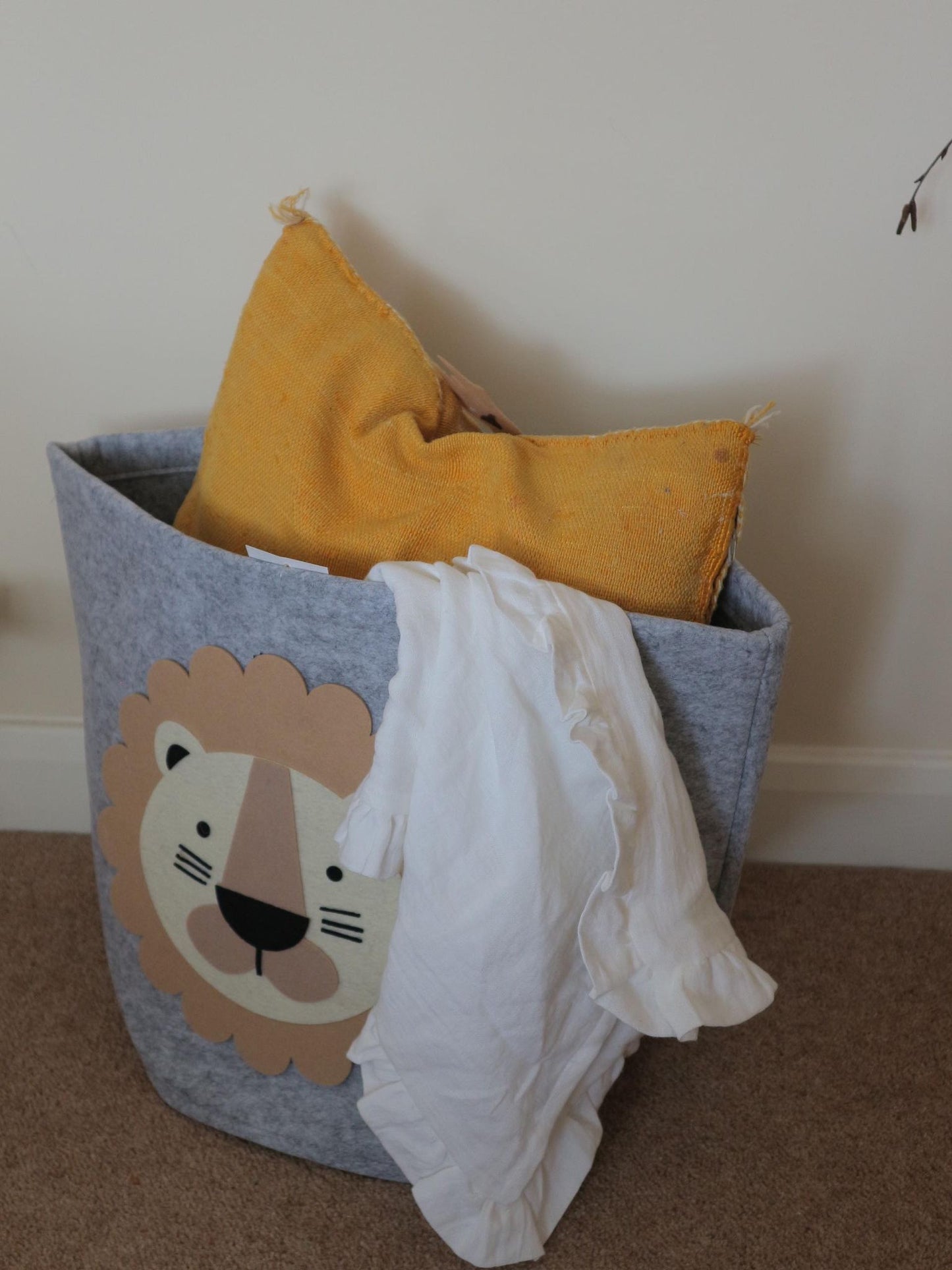 Lion Storage Basket