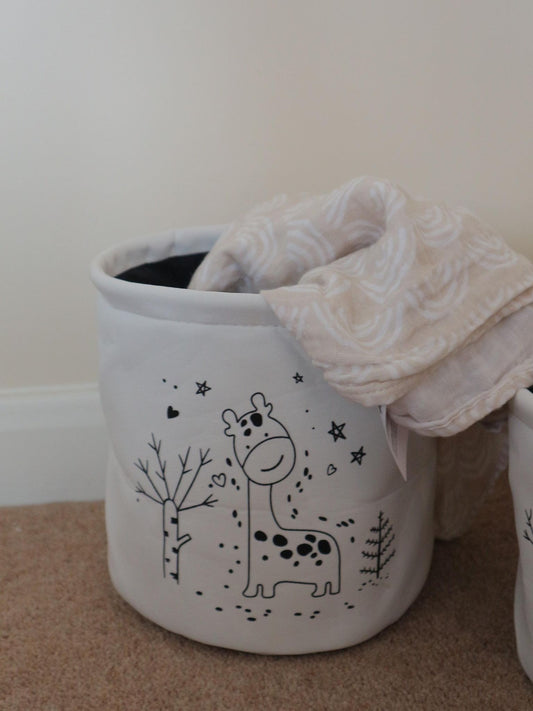 Set of 3 Jungle Storage Baskets