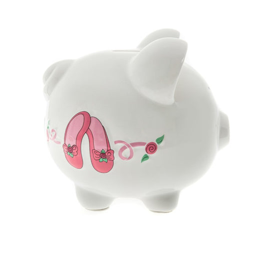 childrens ballet shoes piggy bank