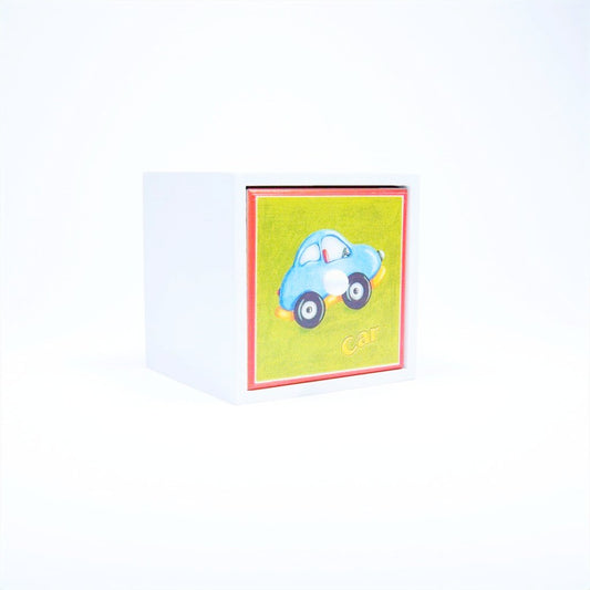 children's car storage cube