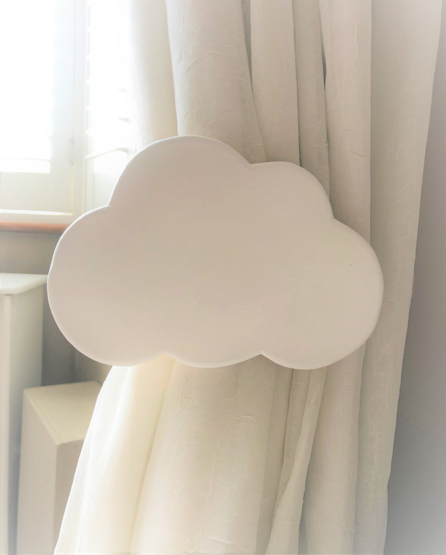 Cloud Curtain Tie Backs