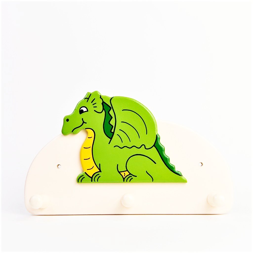 children's individual dragon coat wall hook