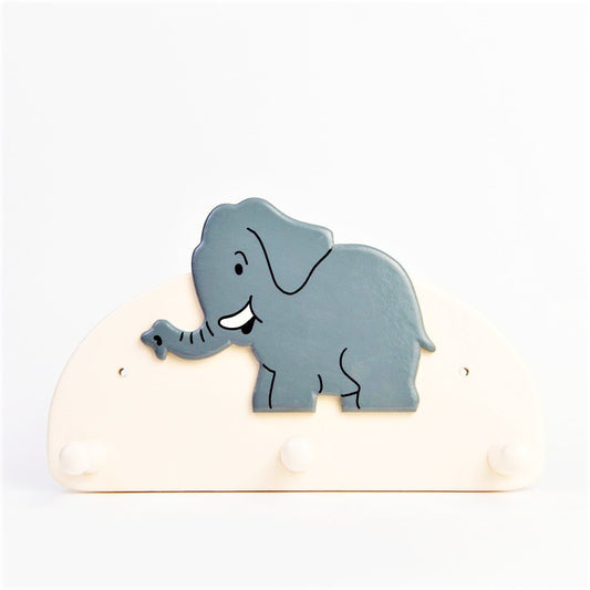 children's individual elephant coat wall hook