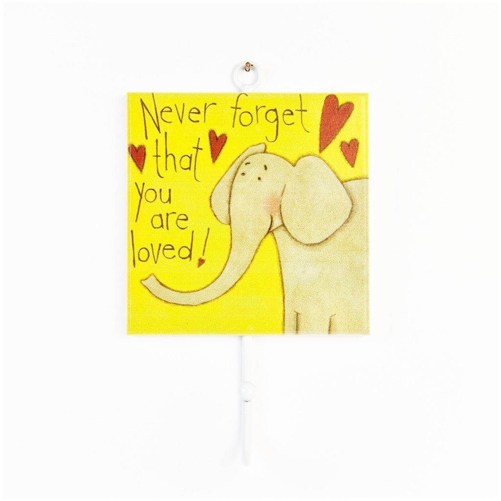 children's individual elephant coat wall hook