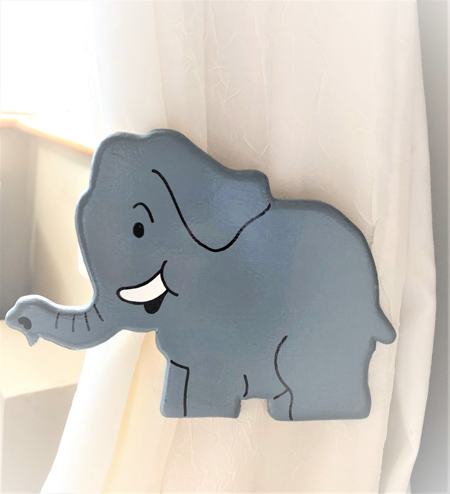 Elephant Curtain Tie Backs