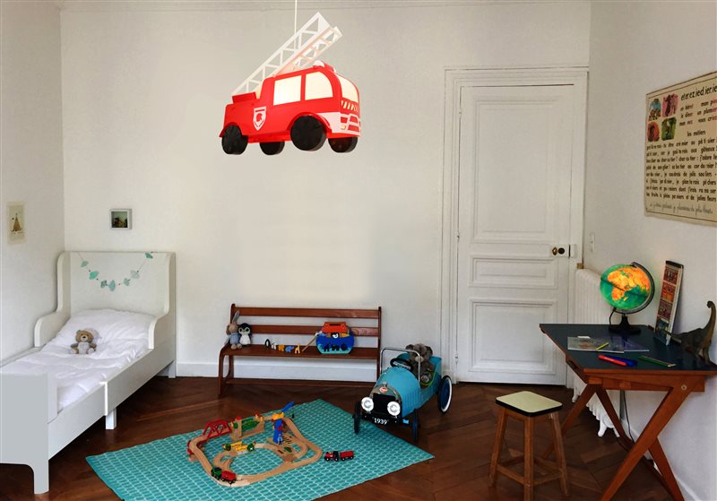 Fire Engine Ceiling Light