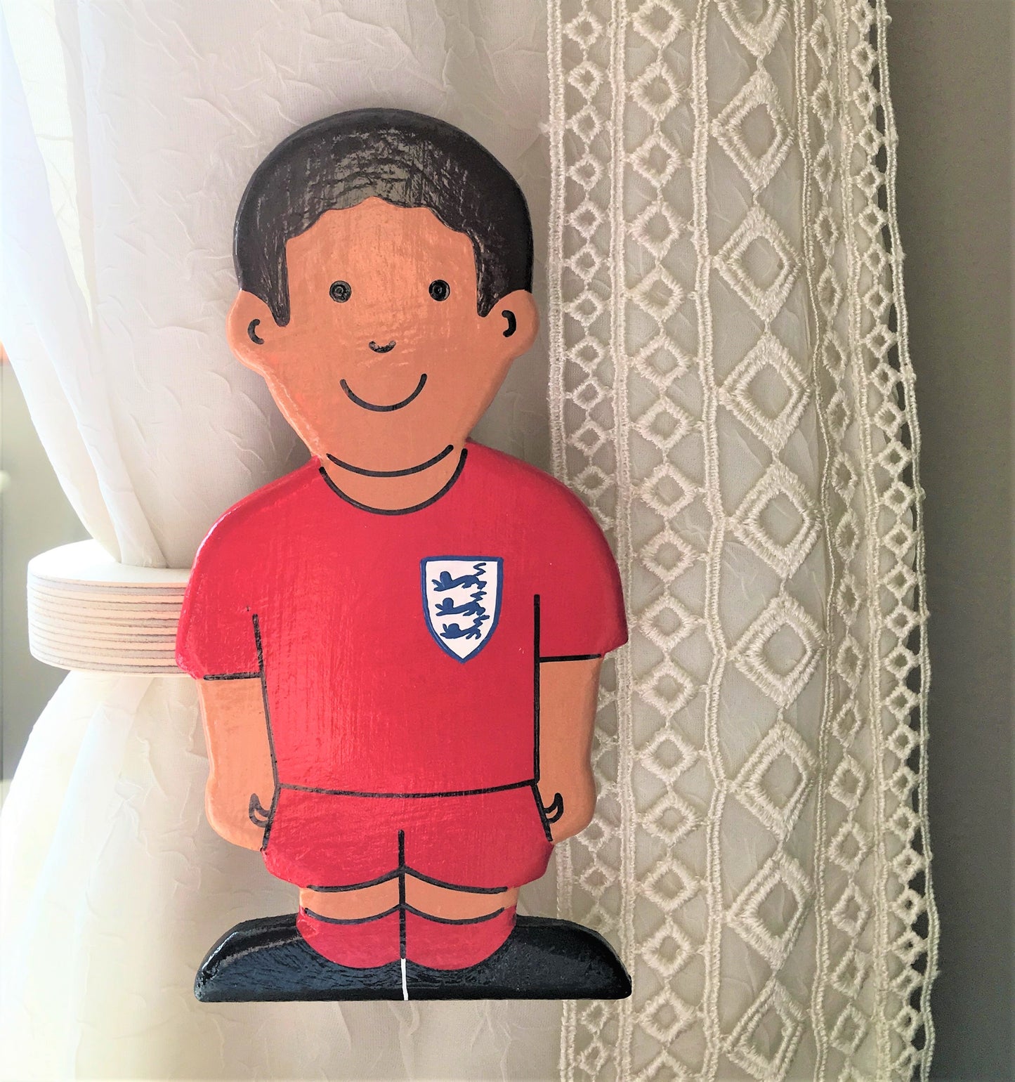 Footballer Boys Curtain Tie Backs