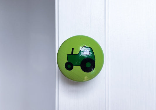 Tractor (Green) Door / Drawer Knob