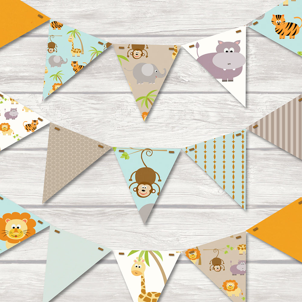 children's jungle bunting