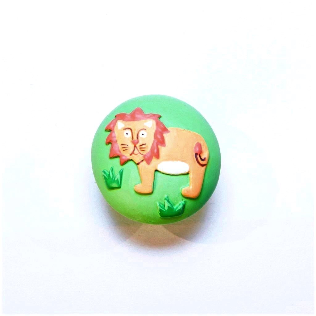 children's jungle lion door knob