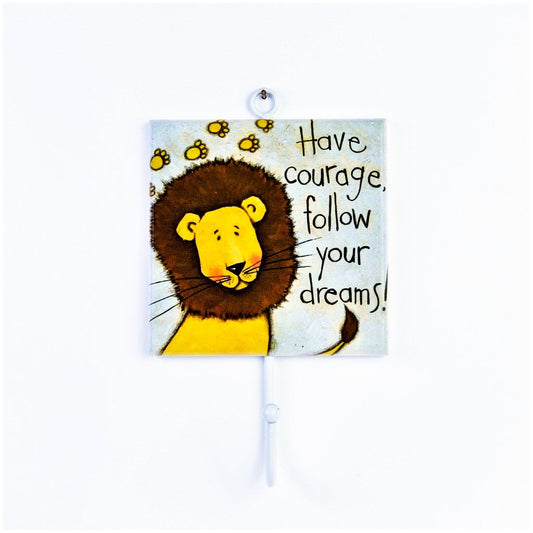 children's lion coat wall hook