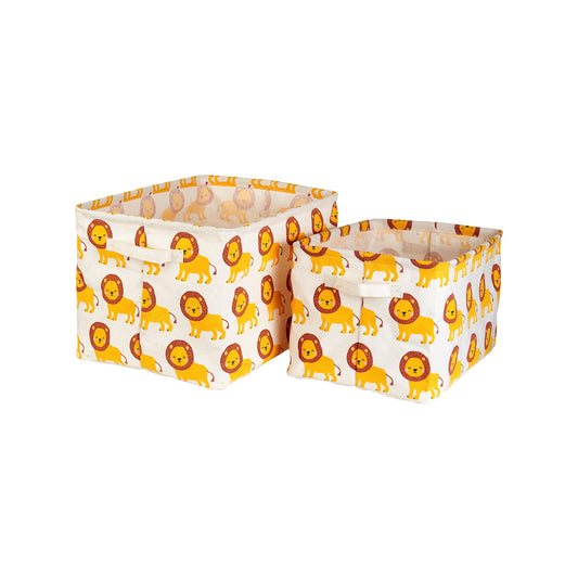 Jungle Lion Storage Box