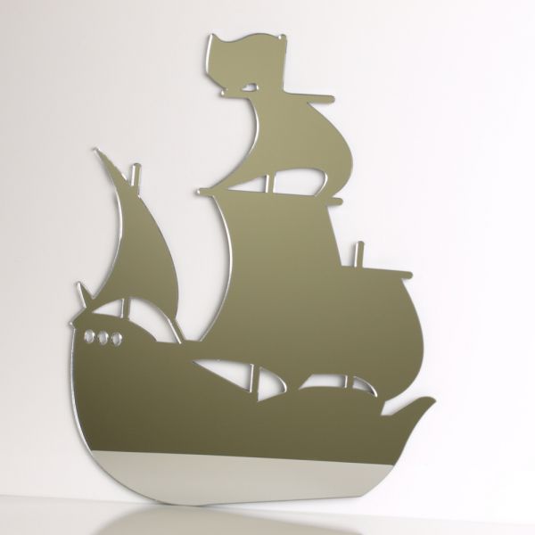 childrens pirate ship mirror