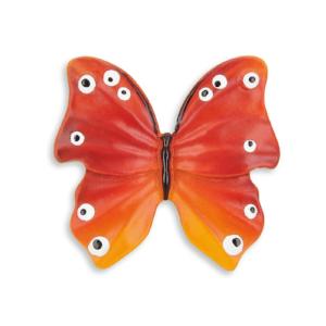 childrens red butterfly door knob