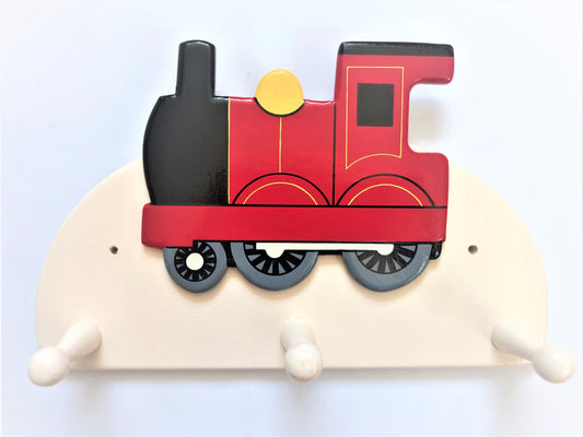 Red Train Coat Hook