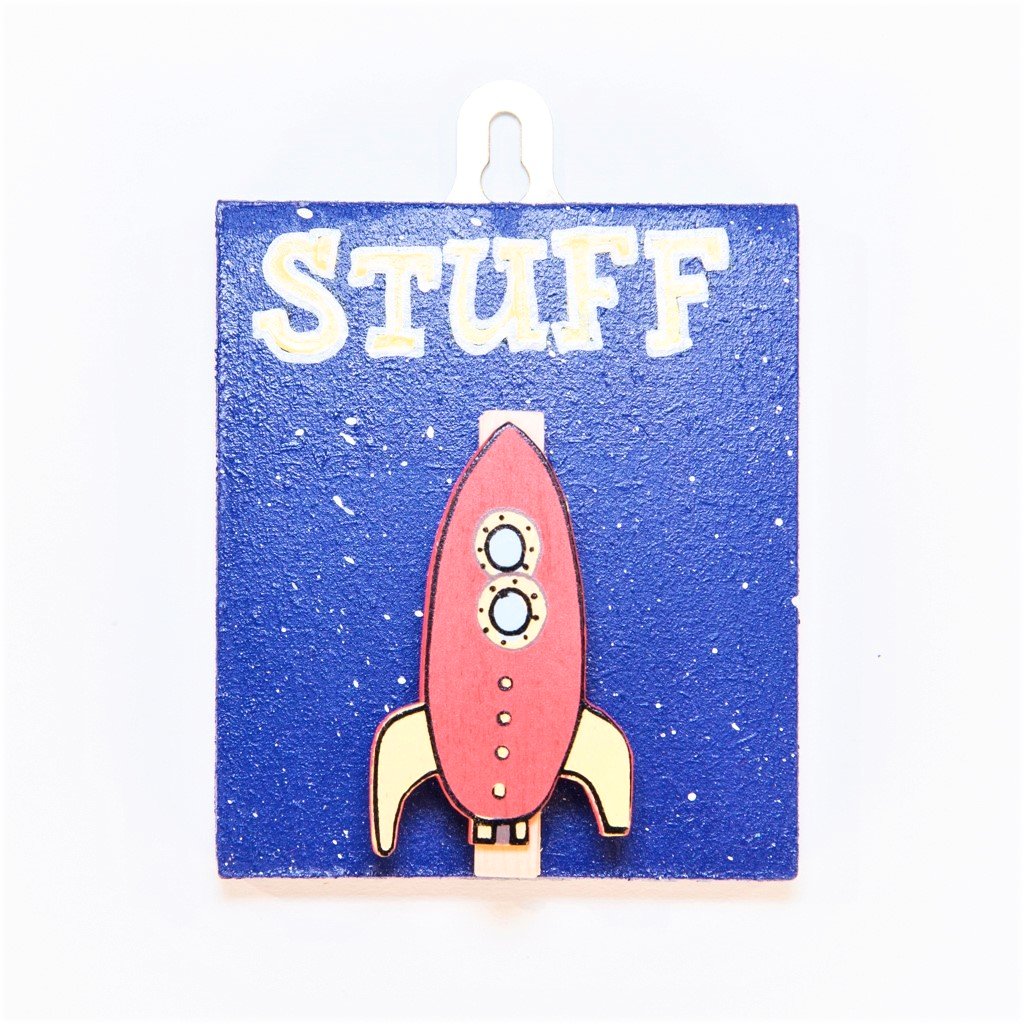 space rocket masterpiece peg