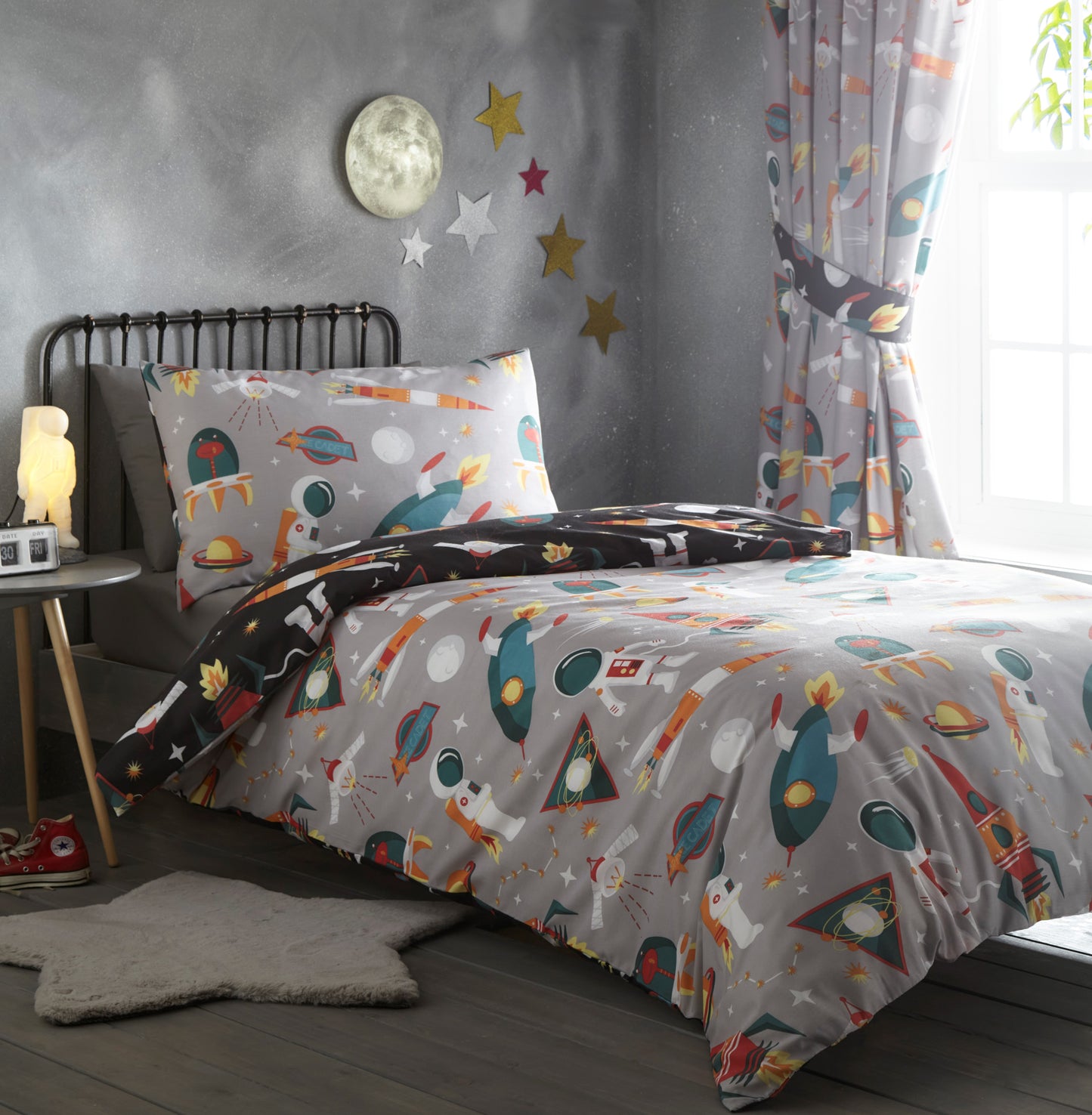 Spaceman Single Bedding Set