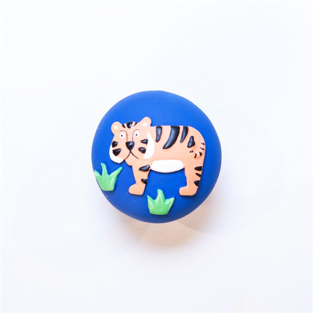 children's jungle tiger door knob