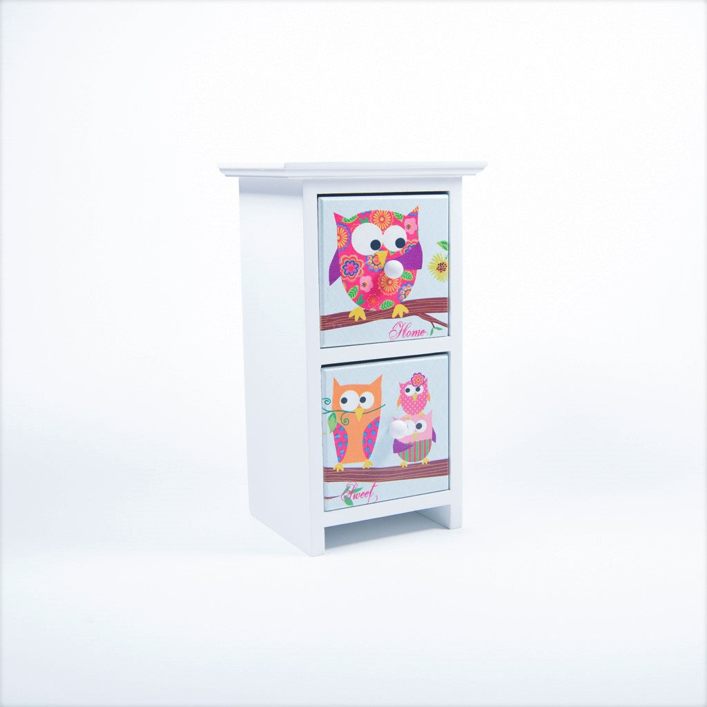 children's woodland owl desk tidy