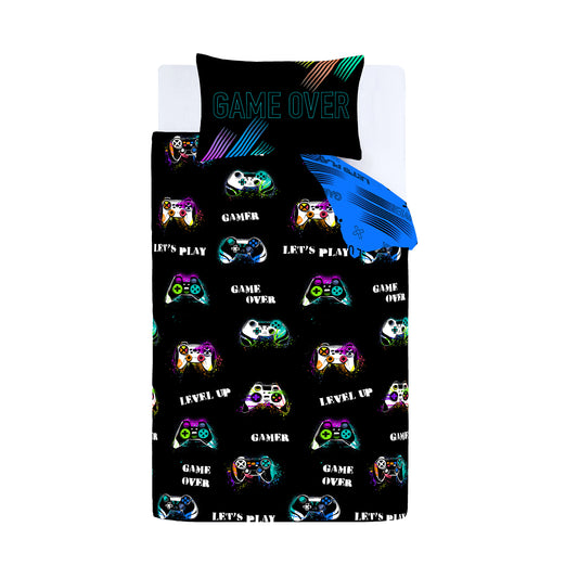 Game Over Single Duvet Set