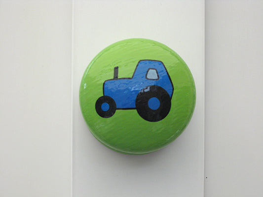 Tractor (Blue) Door / Drawer Knob