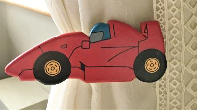 Racing Car Curtain Tie Backs