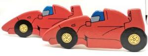 childrens wooden racing car curtain tie backs