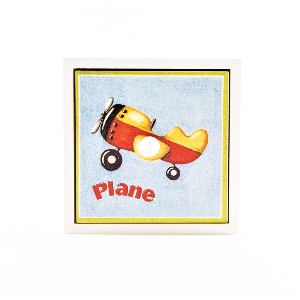 children's aeroplane storage cube