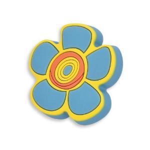 blue crazy daisy door knob