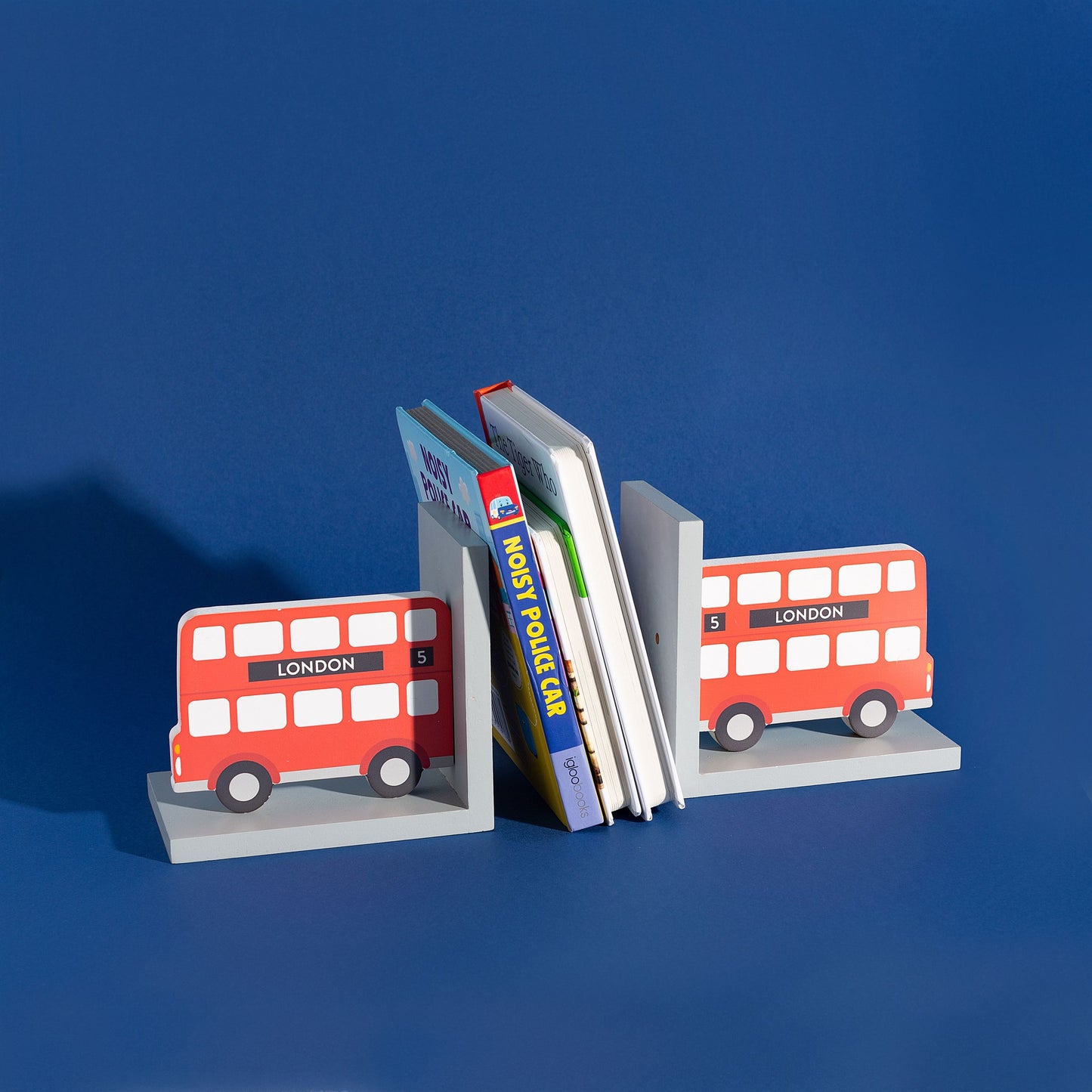 London Bus Red Bookends