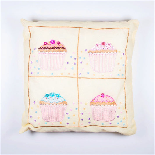 sass and belle children's cupcake cushion
