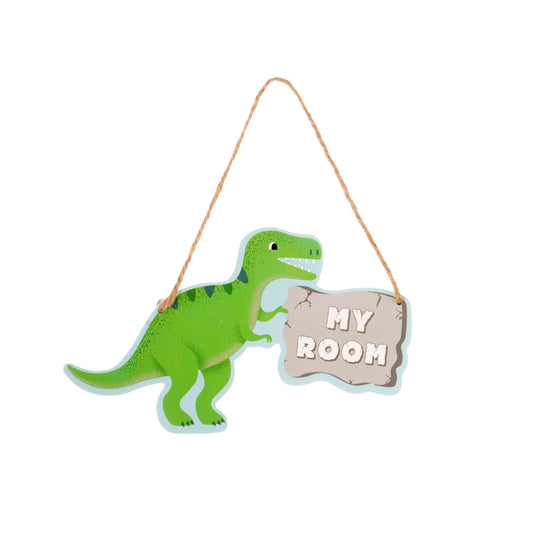 childrens dinosaur door plaque
