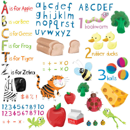children's educational wall stickers