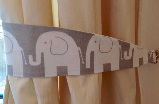 Elephant Curtain Tie Backs