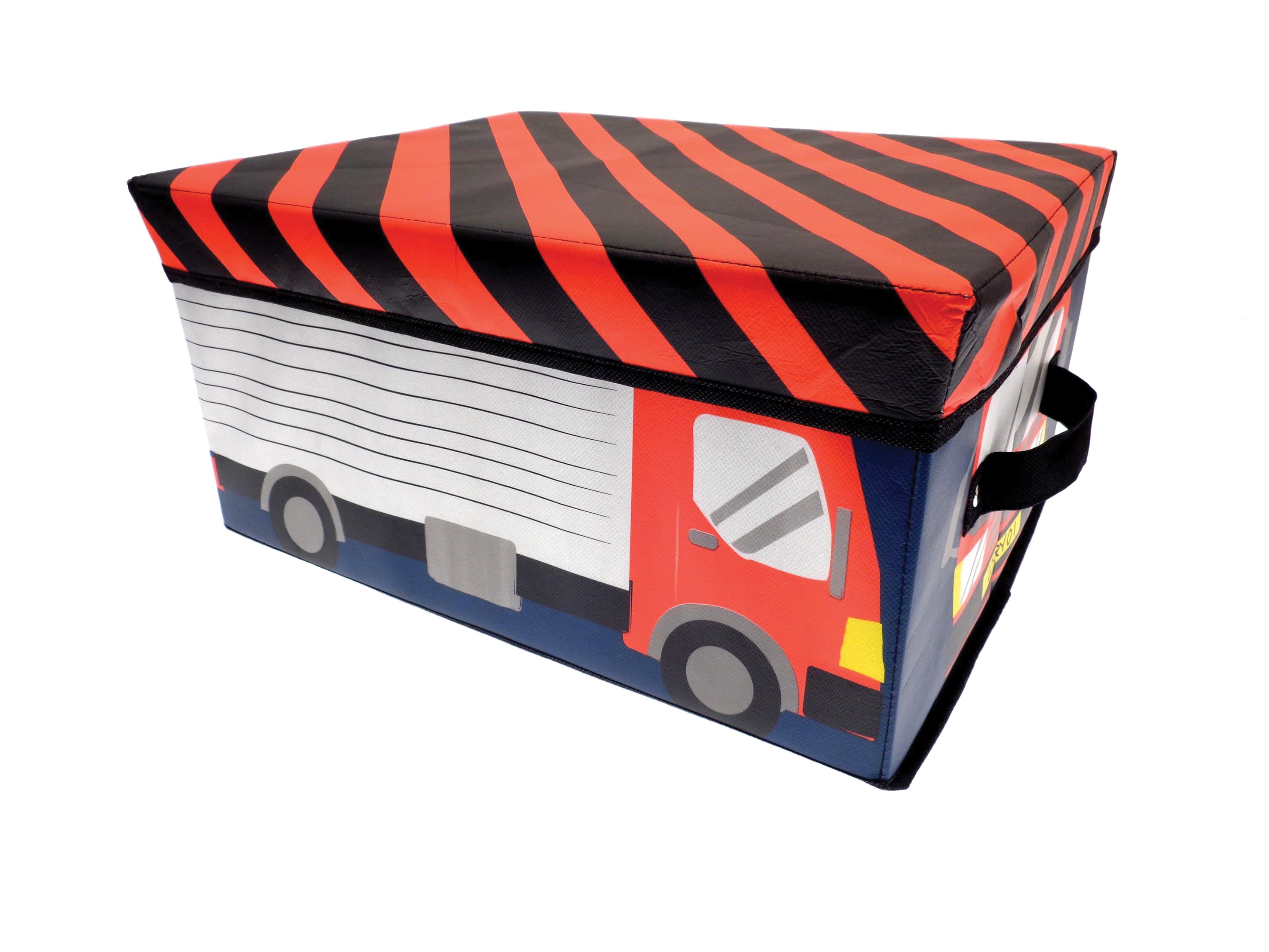 Childrens Fire Engine Storage Box – Little Ragamuffin's Childrens Interiors