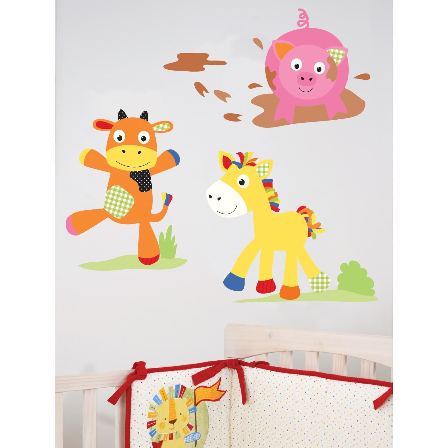 childrens funberry farm wall stickers