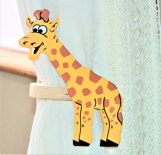 Giraffe Curtain Tie Backs