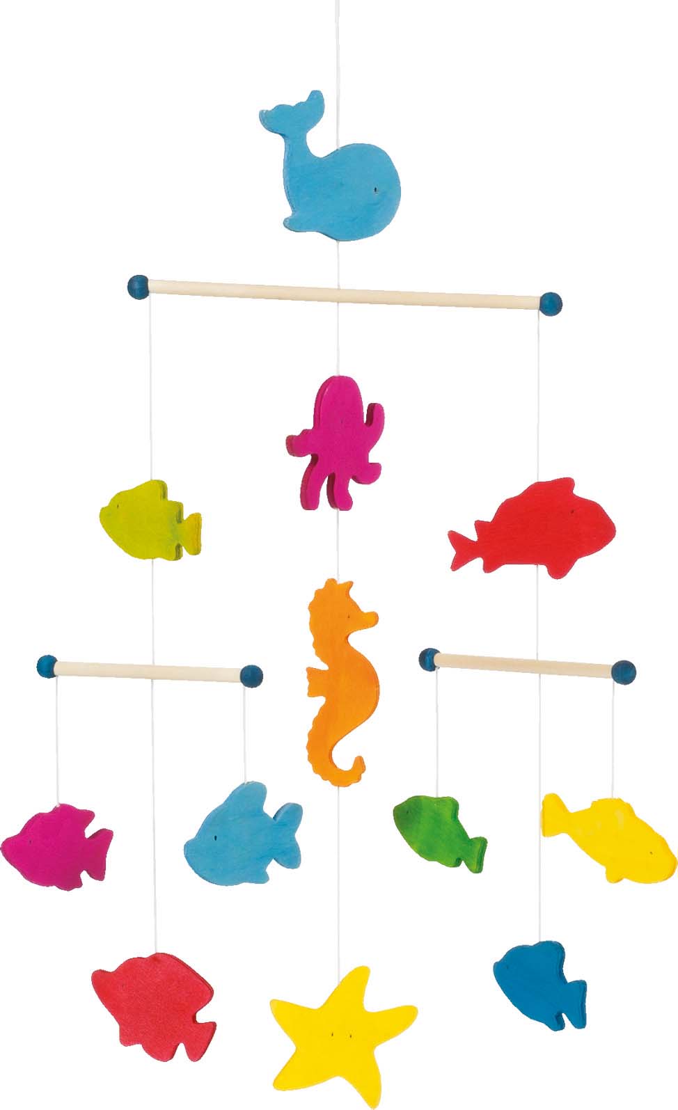 children's ocean creatures hanging mobile