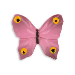 childrens pink butterfly door knob