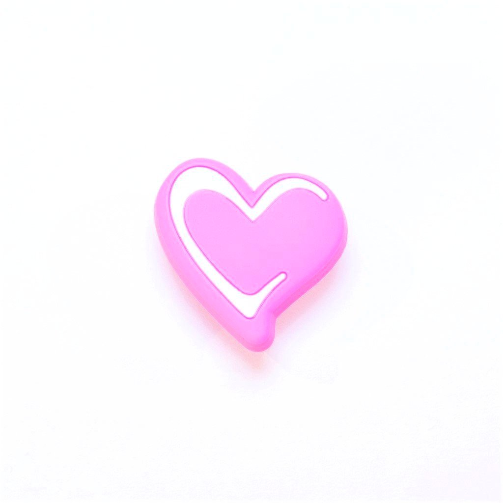 children's pink heart door knobs