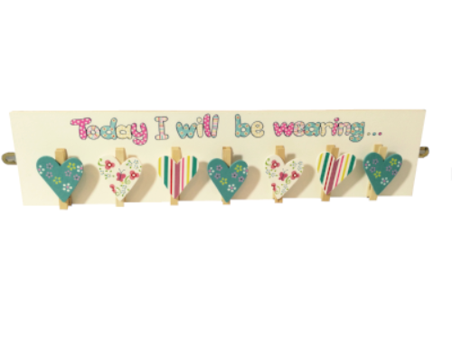 pretty hearts patchwork pegboard