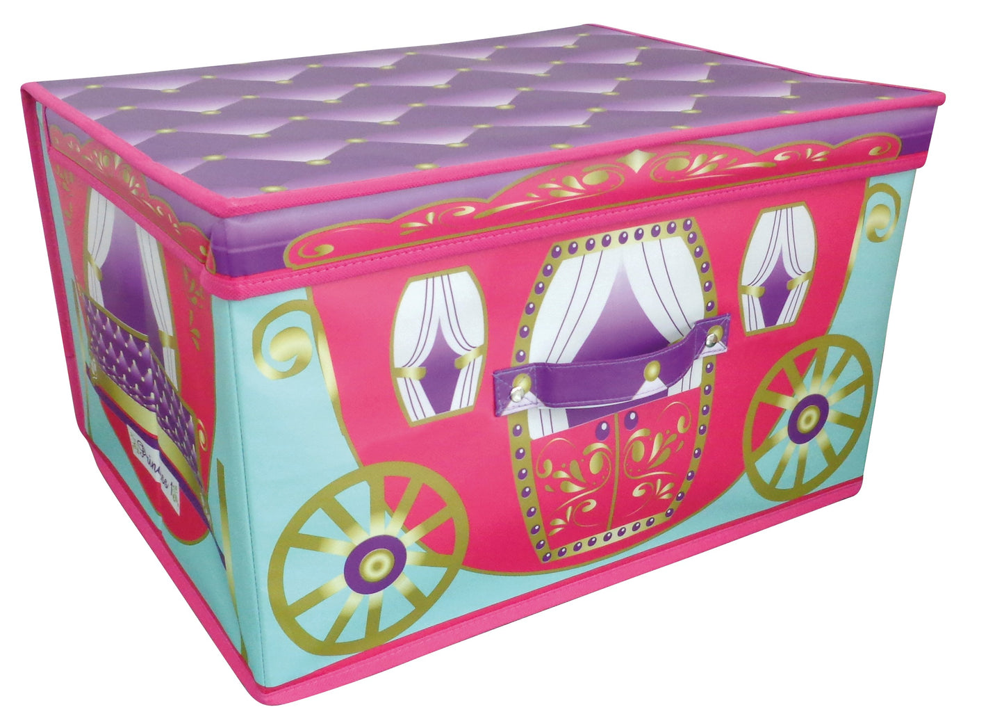 childrens princess carriage storage box