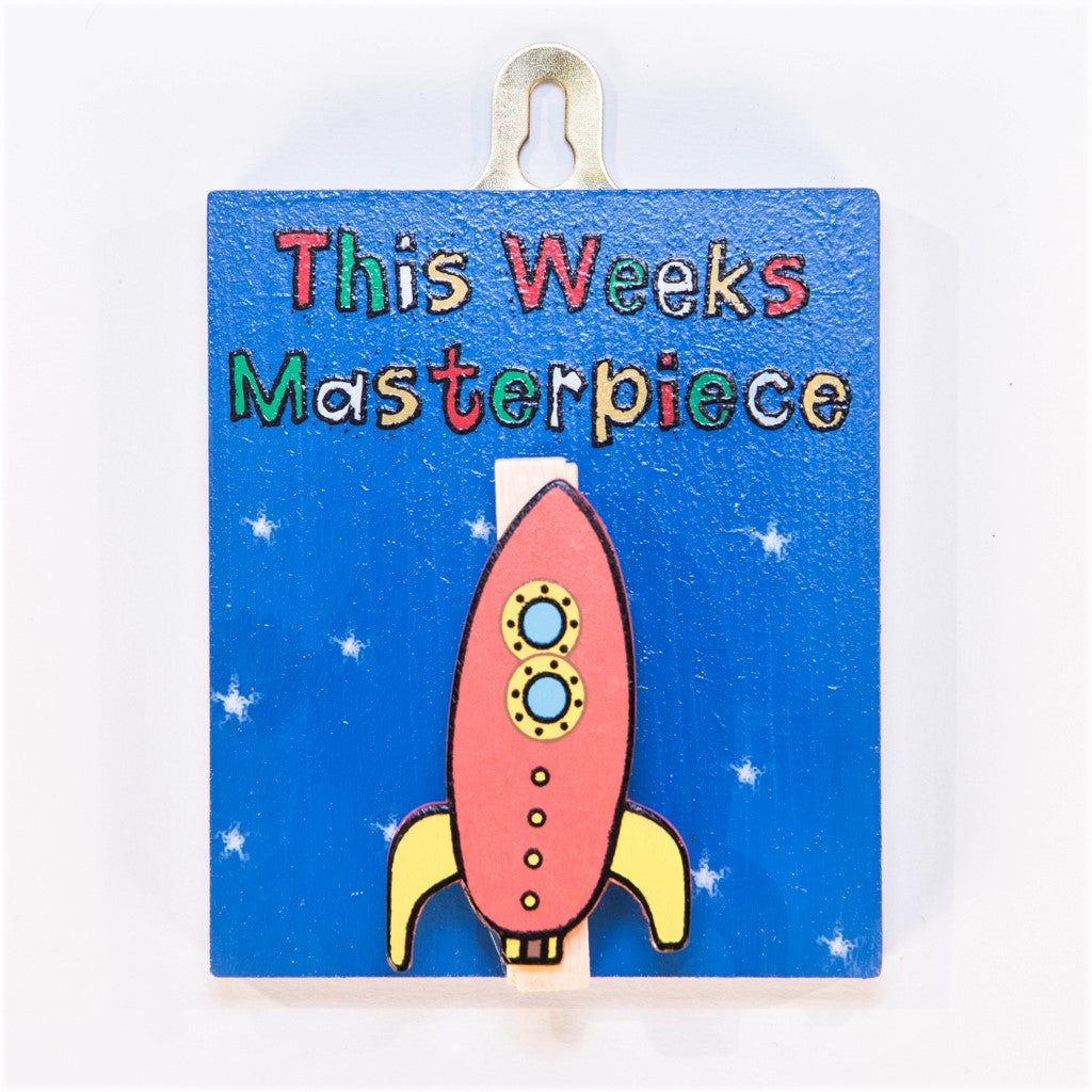 children's rocket masterpiece peg