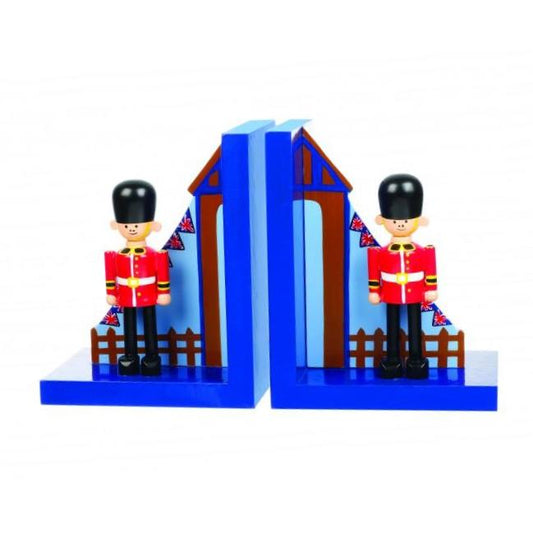 childrens wooden soldier bookends