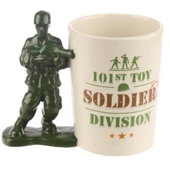 childrens arm soldier cup / mug