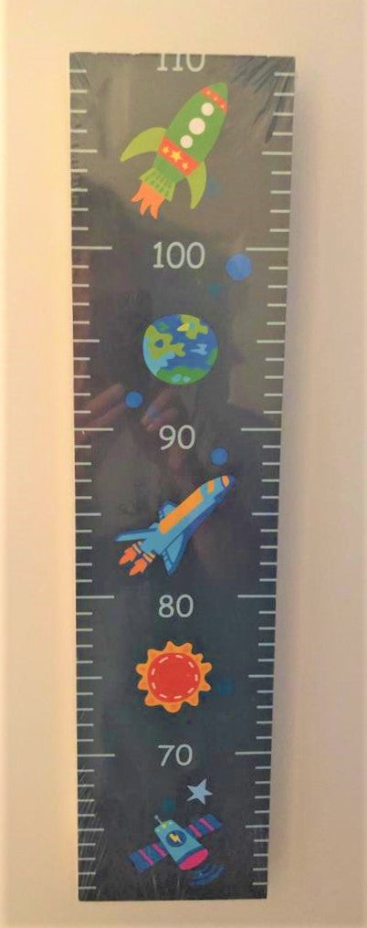 childrens space rocket height chart