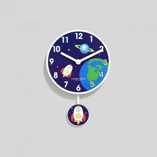 childrens space pendulum clock