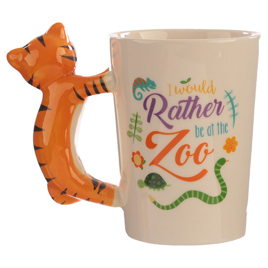 childrens ceramic jungle tiger cup / mug 