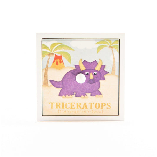 children's dinosaur triceratops storage cube